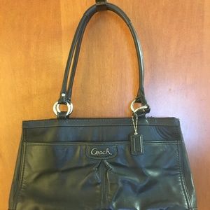 Coach Park Leather Carryall Handbag Purse F19728